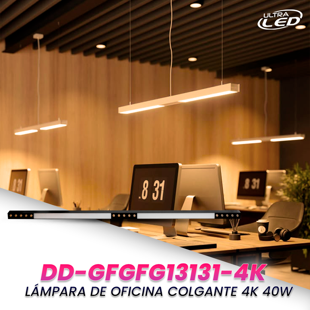LAMP LINEAL OFIC COLGANTE 40W MODELO 120*3CM