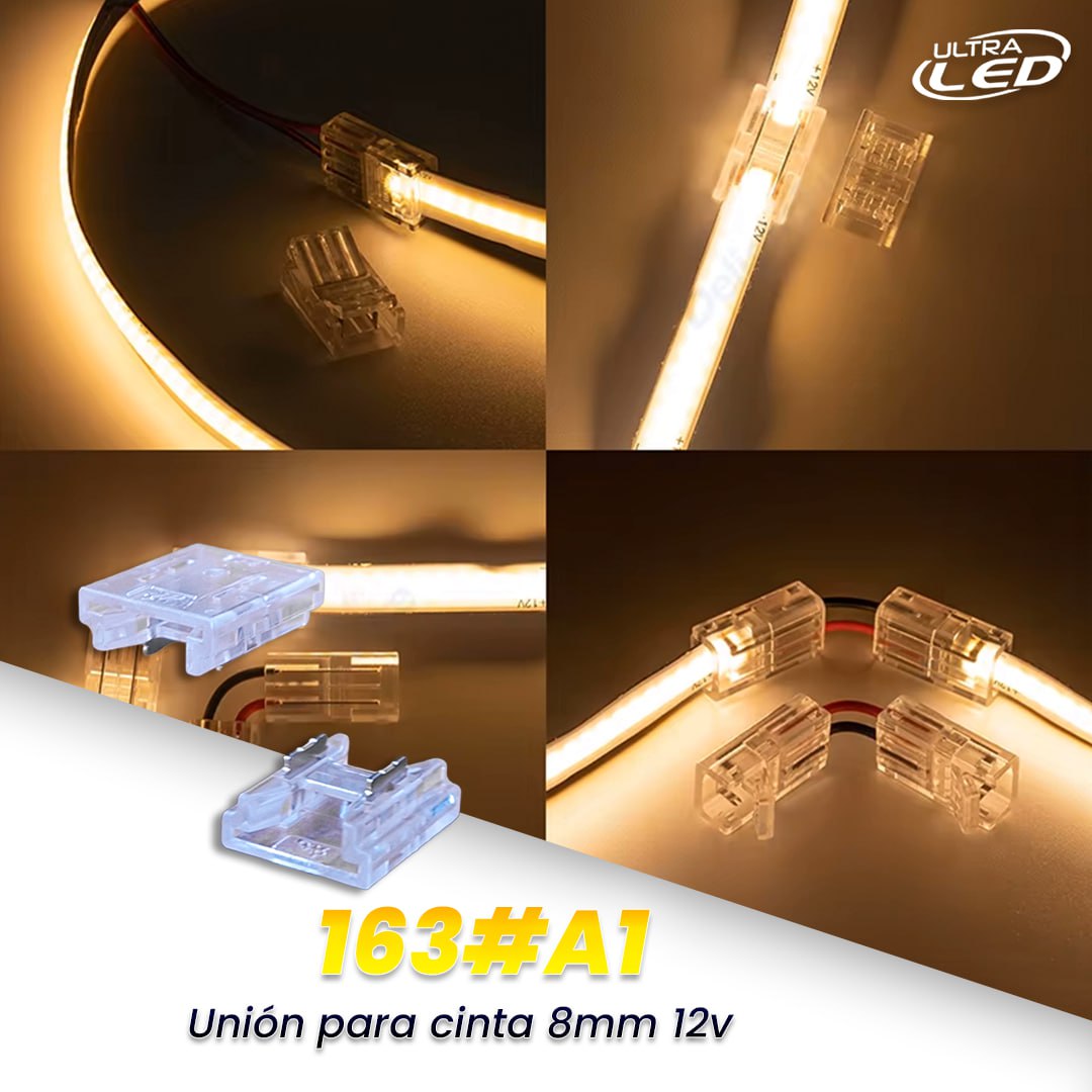 UNION P/CINTA 8MM 12V