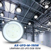 LAMPARA LED UFO DOB LUZ BLANCA (6500K) MODELO AX-UFO-M