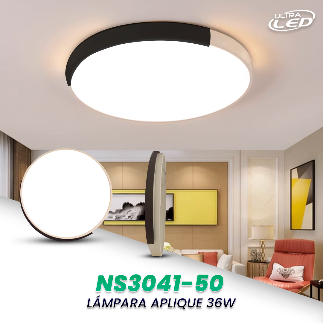 LAMPARA LED DECORATIVA 36W MODELO NS3041