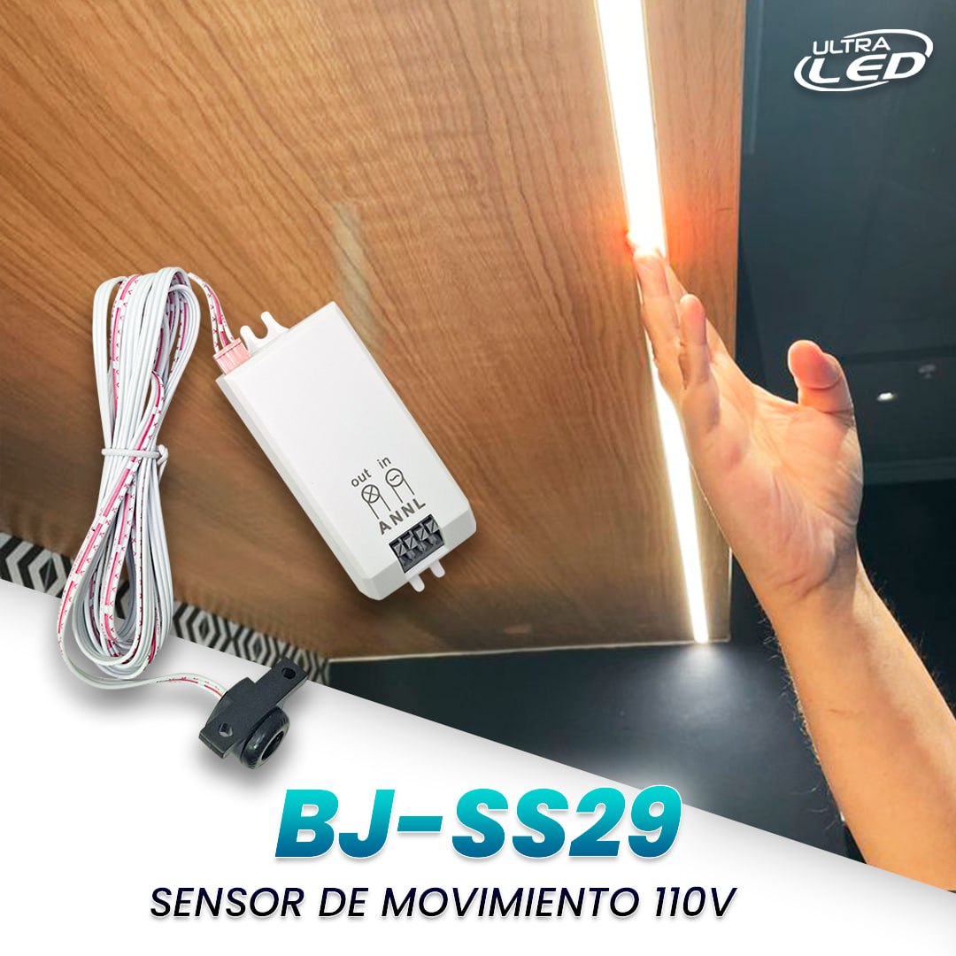 SENSOR DE MOVIMIENTO 110V MODELO BJ-SS29
