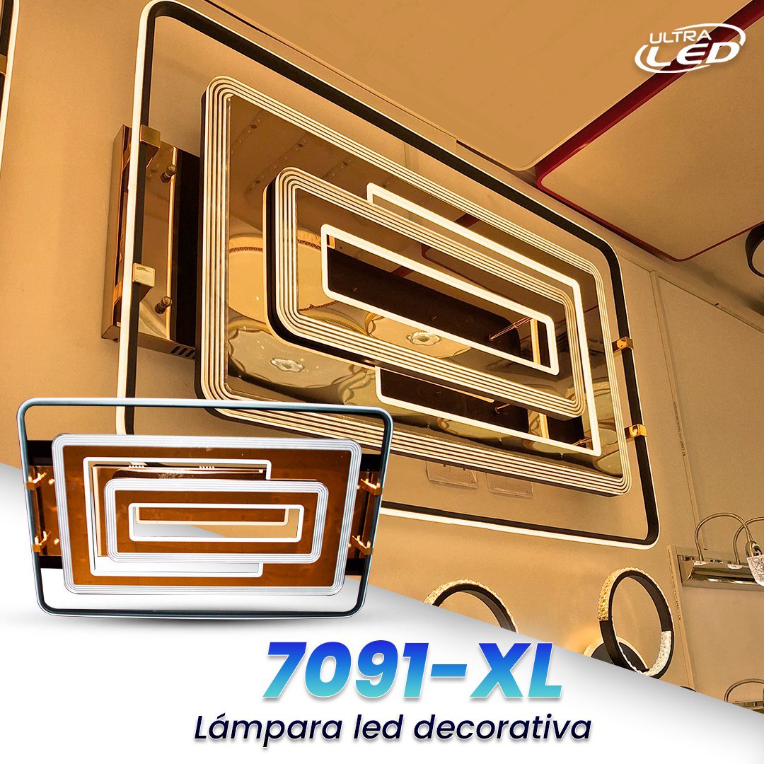 LAMPARA DECORATIVA 124W MODELO 7091-XL