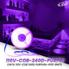CINTA 110V COB 240D LUZ CALIDA 10 METROS MODELO 110V-COB-240D-3000K
