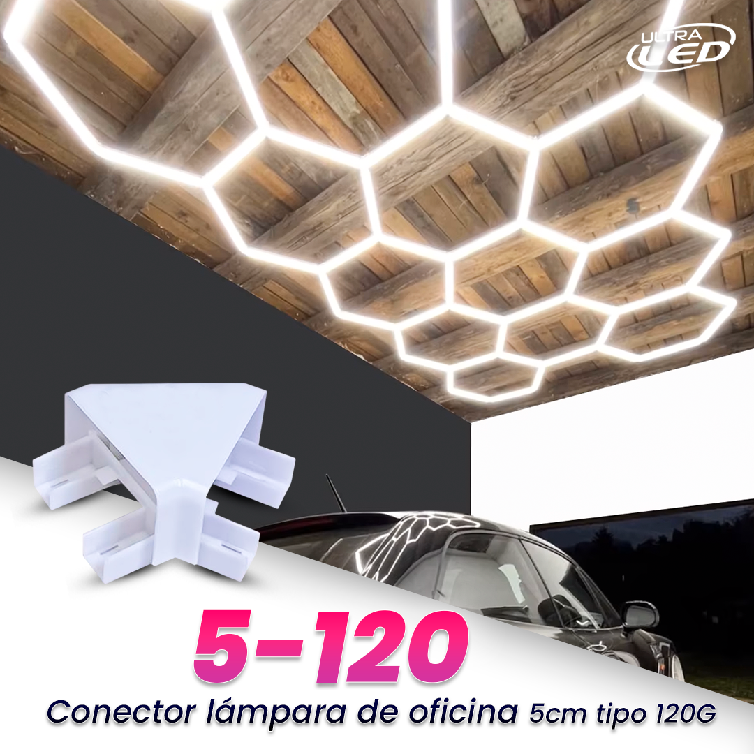 CONECTOR LAMPARA OFICINA 5CM TIPO 120G MODELO 5-120