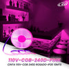 CINTA 110V COB 240D LUZ CALIDA 10 METROS MODELO 110V-COB-240D-3000K