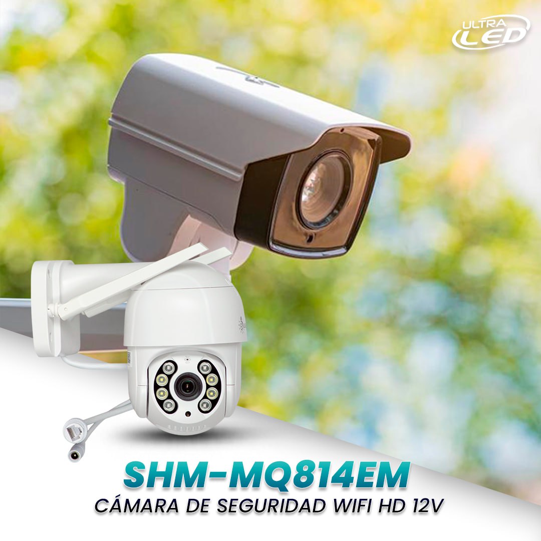 CAMARA DE SEGURIDAD WIFI HD 12V SHM-MQ814EM