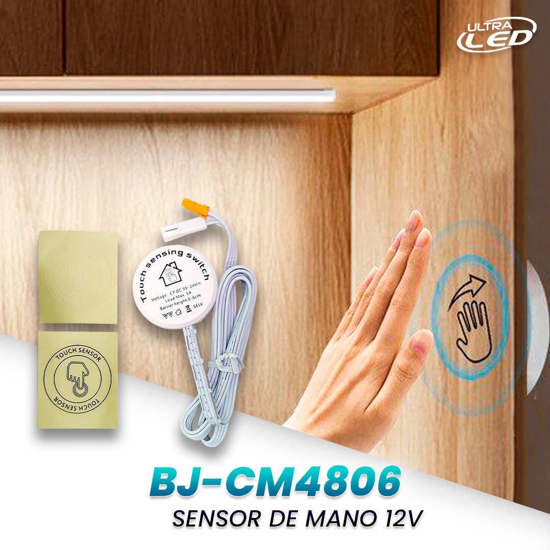SENSOR TOUCH SET BRIGHTNESS MODELO BJ-CM4806