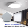 LAMPARA LED DECORATIVA 24W MODELO XA66-400 BORDE BLANCO