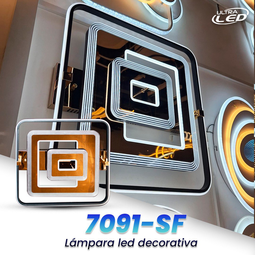 LAMPARA DECORATIVA 63W MODELO 7091-SF