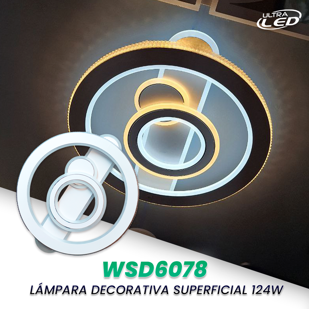 LAMPARA DECORATIVA 124W MODELO WSD6078