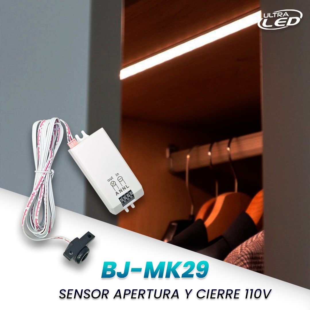 SENSOR APERTURA Y CIERRE 110V MODELO BJ-MK29
