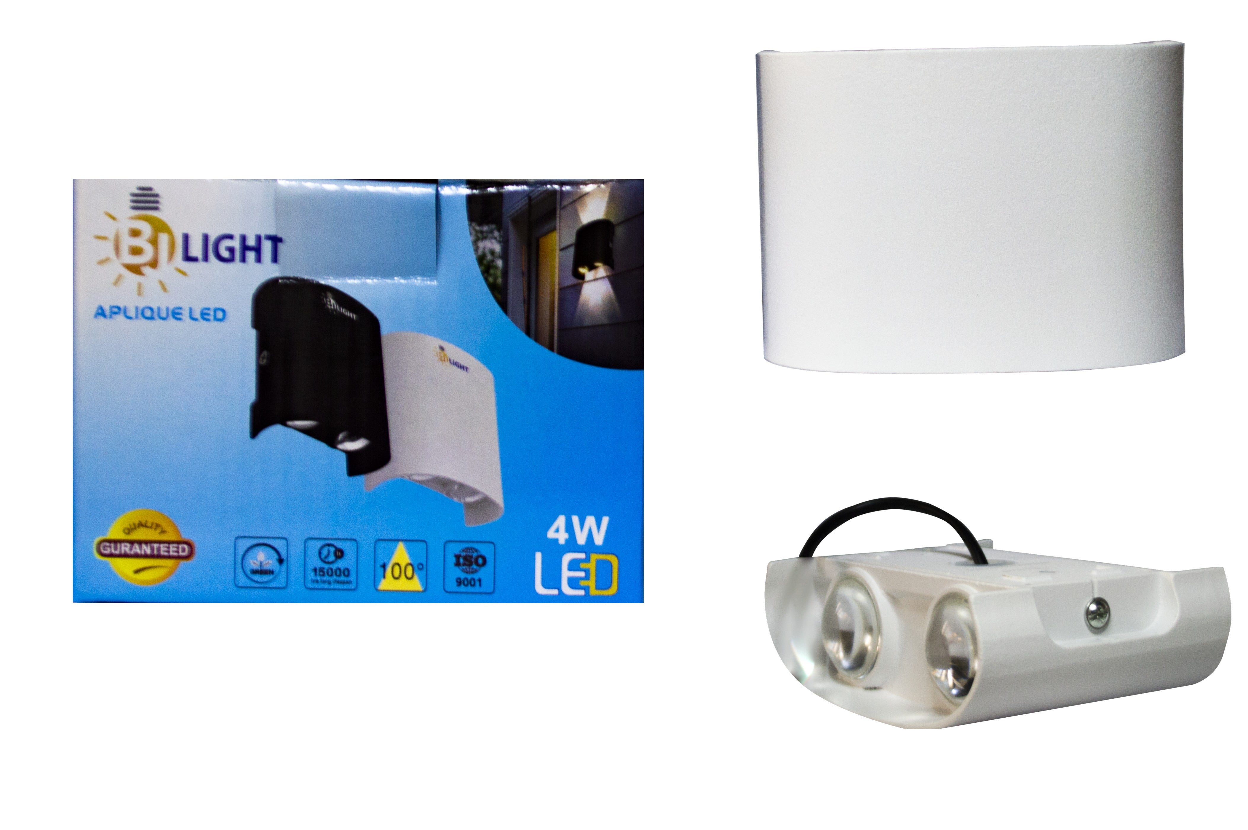 LAMPARA LED APLIQUE DECORATIVO 4W MODELO OS-C03 LUZ BLANCA