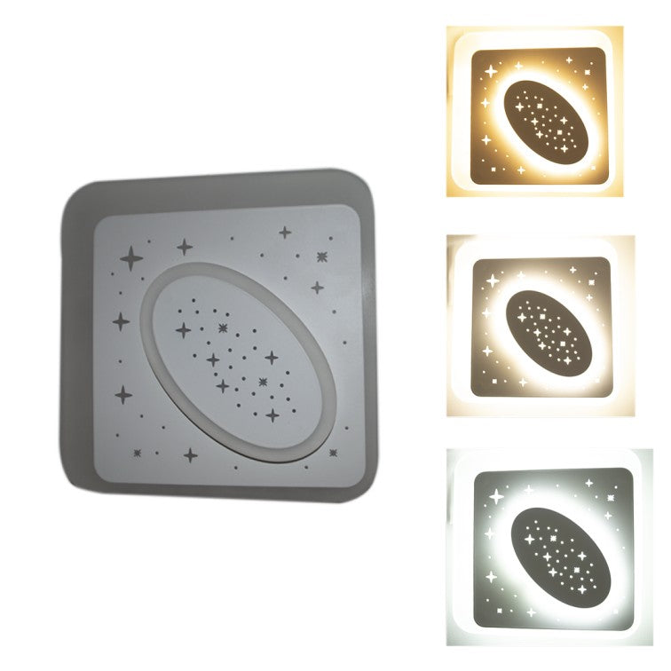 LAMPARA APLIQUE DECORATIVA 60W CARCASA BLANCA MODELO 2024