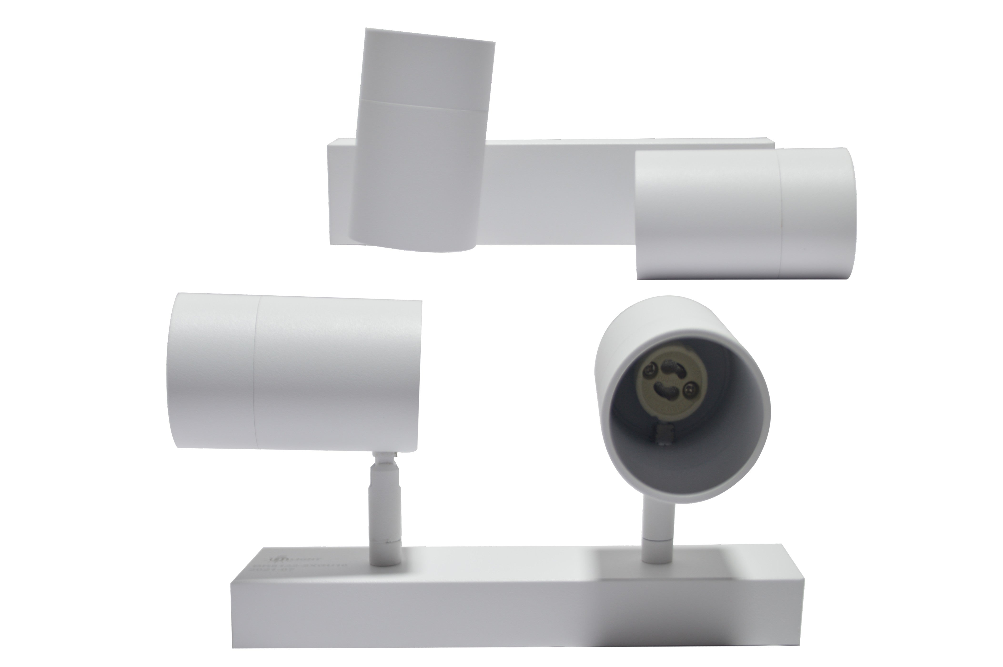 SPOT COB GU10 2X COLOR BLANCO MODELO BR8122-2X-W