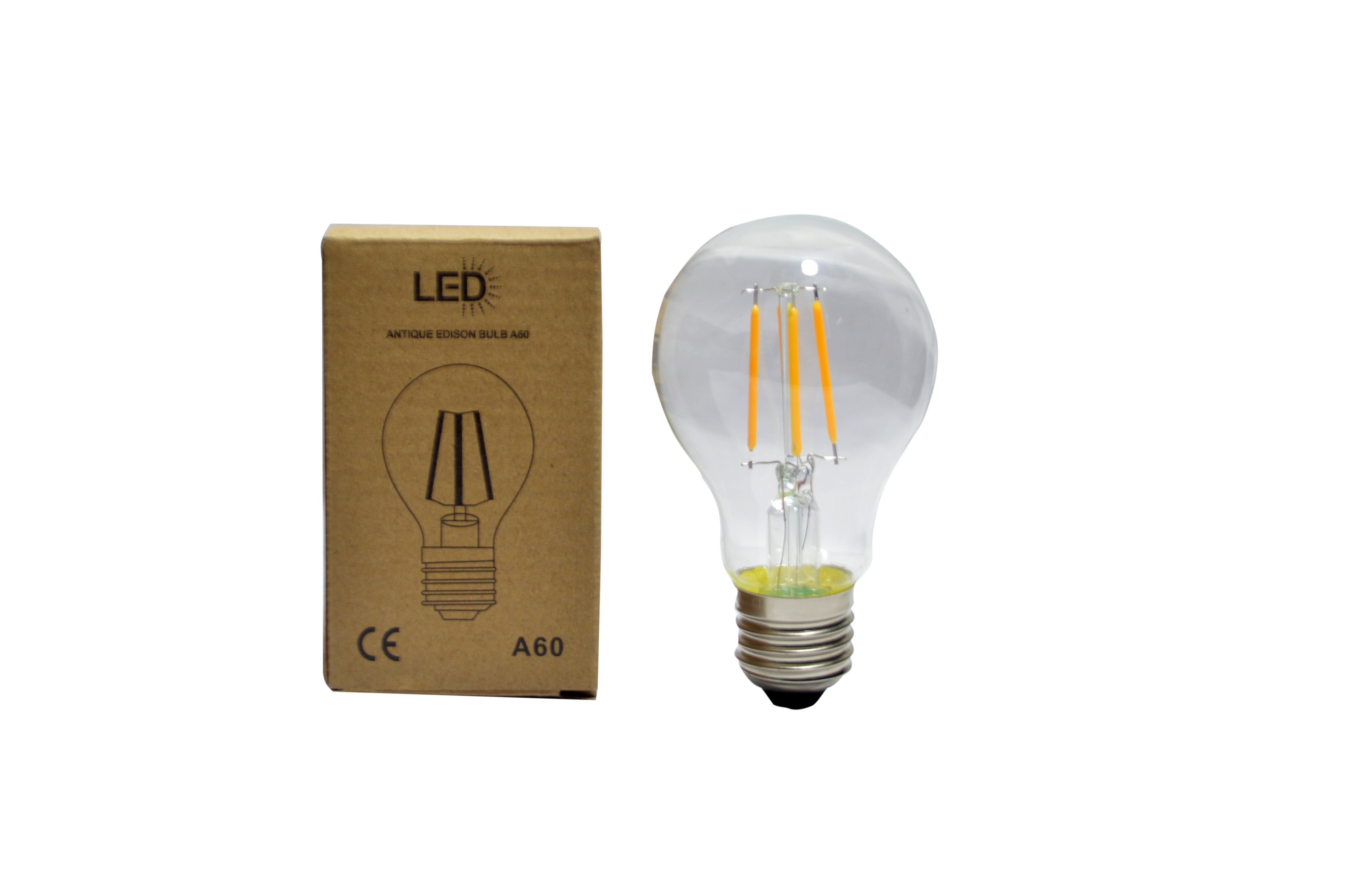 BOMBILLO LED VINTAGE 4W E27 LUZ CALIDA (2700K)