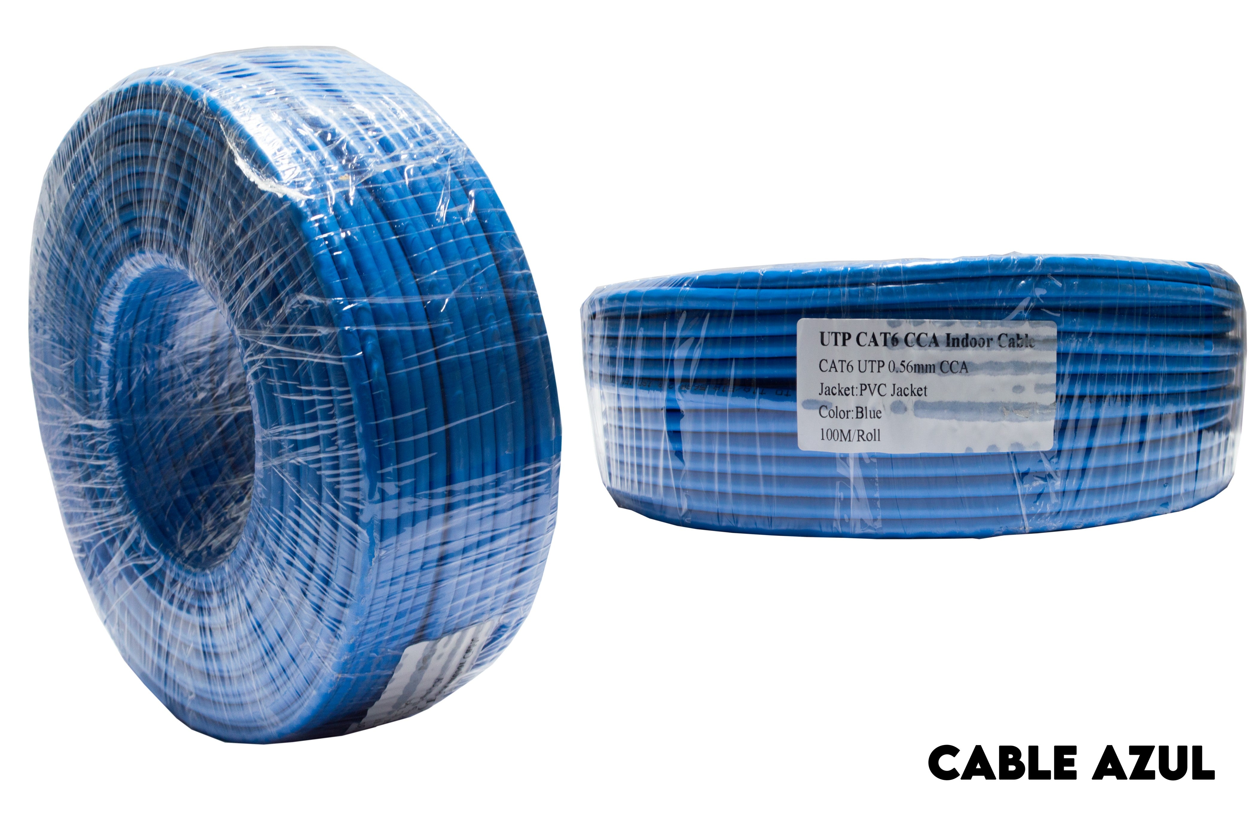 CABLE RED CAT6 100MTRS