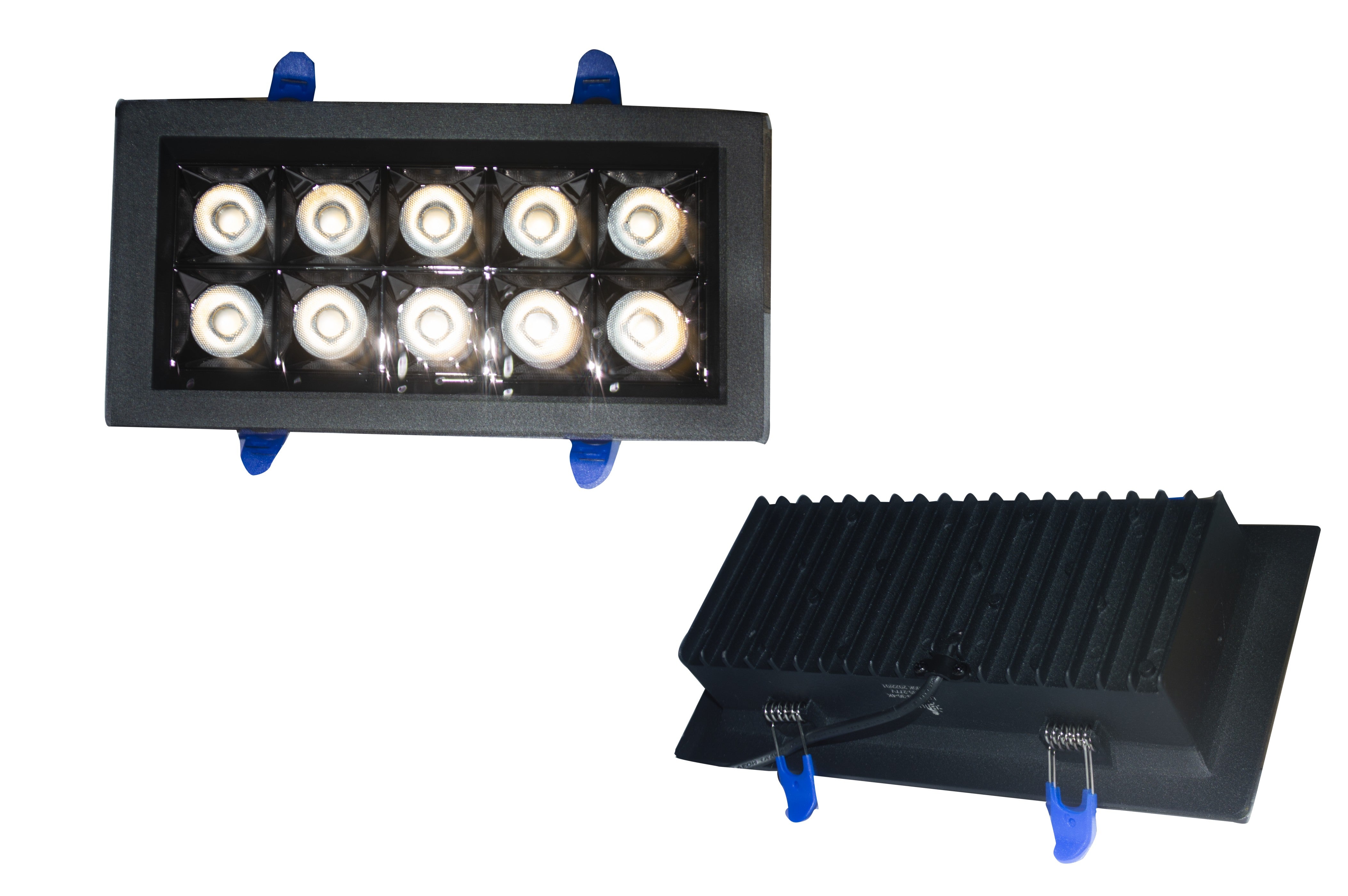 LAMPARA LED COB 36W EMPOTRABLE LUZ CALIDA (3000K)